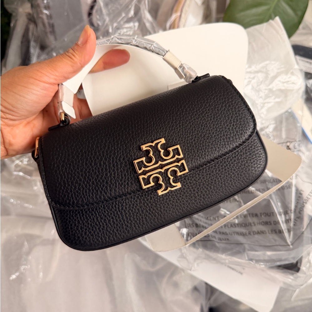 Tory burch top handle Britten BLACK